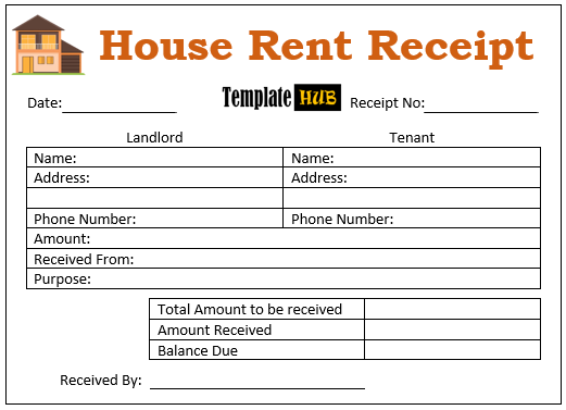 Template of Rent Receipt in Word: A Simple and Professional Guide