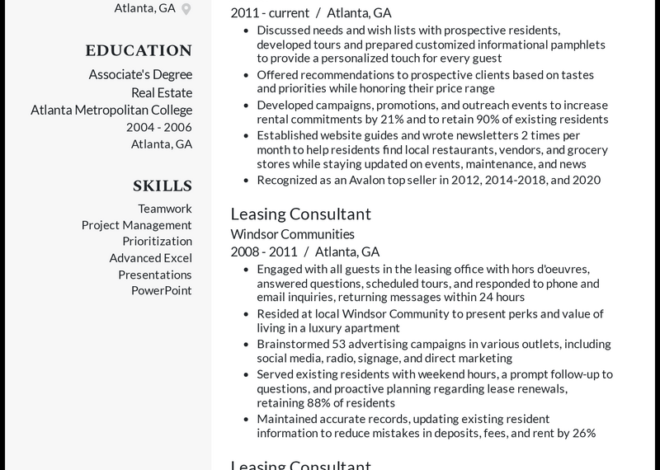 Consulting Resume Template: A Clean Format That Actually Fits Consulting Hiring